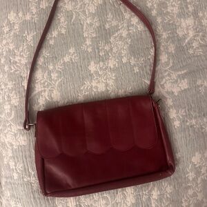 Vintage red purse